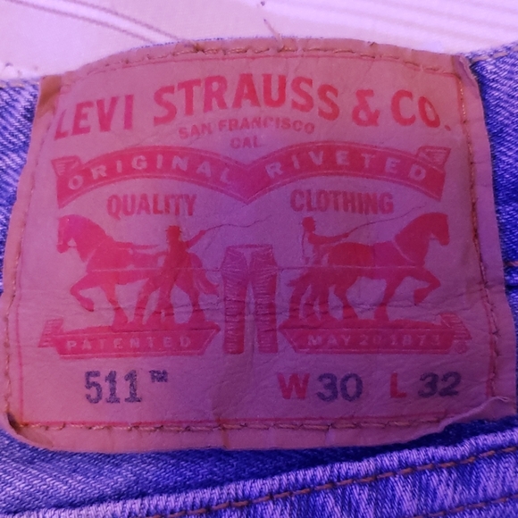 Men's levi slim fit jeans - Picture 4 of 5